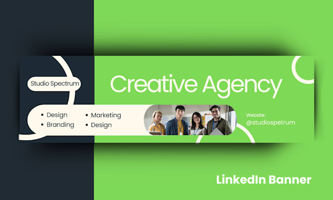 Bestseller - design unique linkedin banner for you through canva