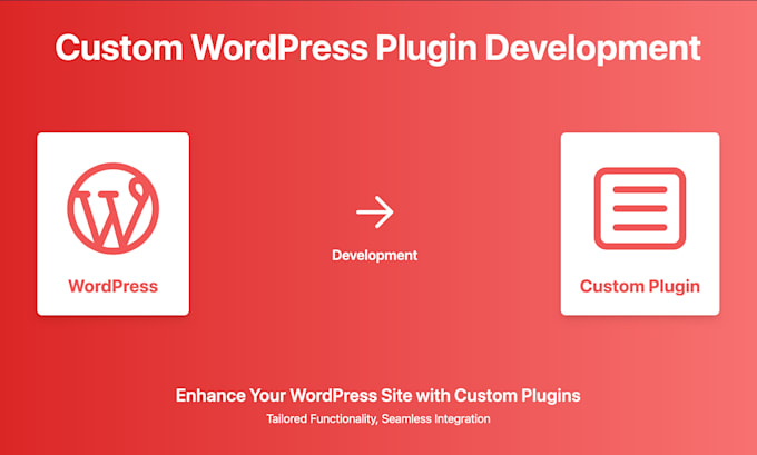 Gig Preview - Create a custom wordpress plugin for your website