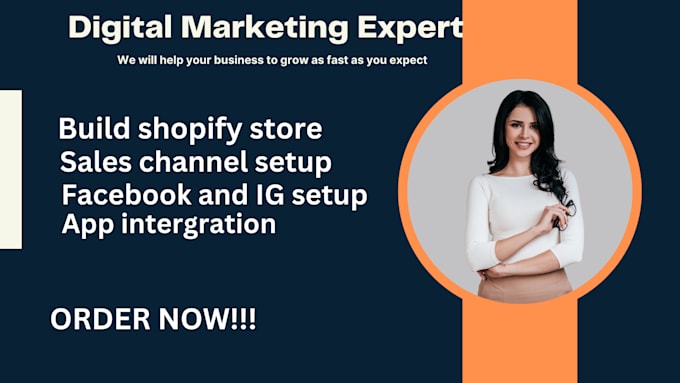 Gig Preview - Create shopify store shopify website for shopify dropshipping