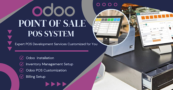 Gig Preview - Optimize your retail operations with custom odoo pos systems