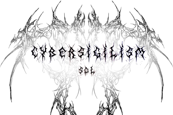 Gig Preview - Do cybersigilism, neotribal for tattoo, clothing design