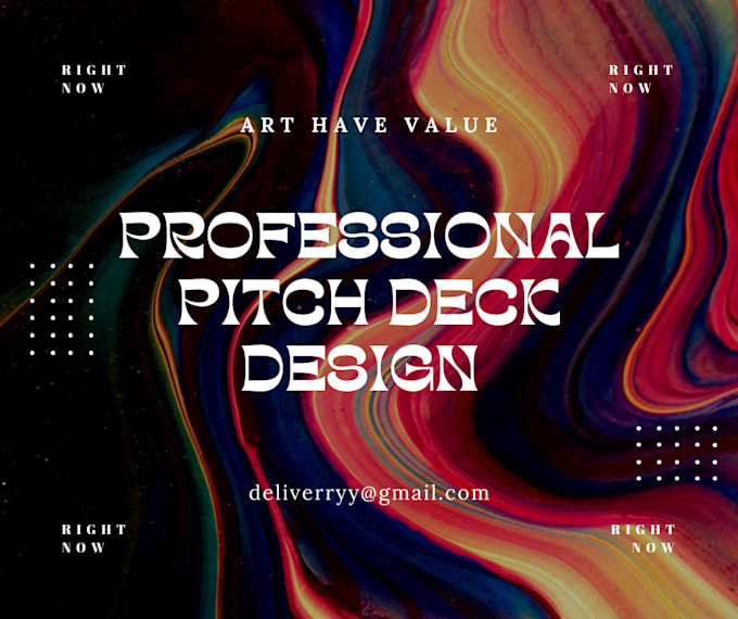 Gig Preview - Professional pitch deck design to impress investors