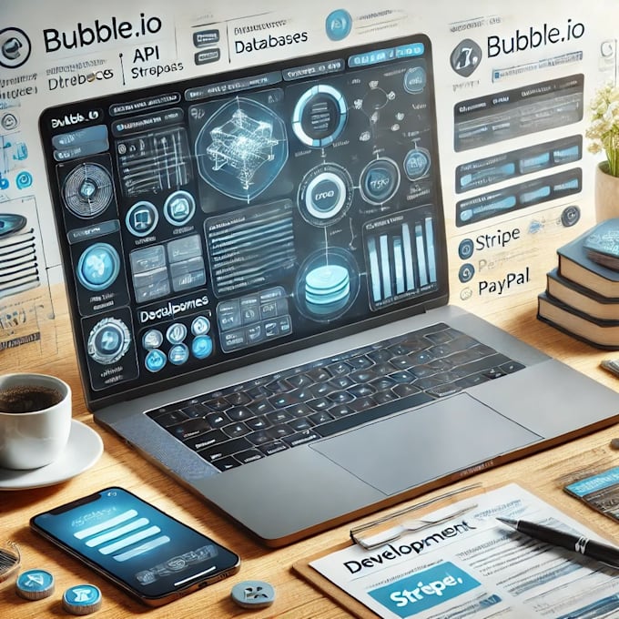 Gig Preview - Build mvp, saas and web apps using bubble io for your business