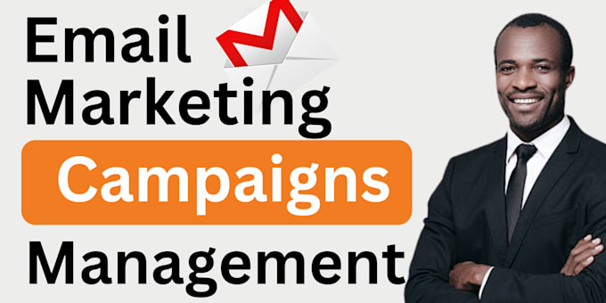 Gig Preview - Create a campaign, email marketing landing page, pop up form