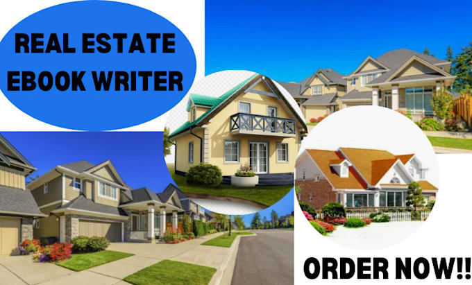 Gig Preview - Ghostwrite your ebooks on real estate book and ebook writer