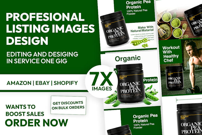 Gig Preview - Design stunning amazon product listing infographics and lifestyle images