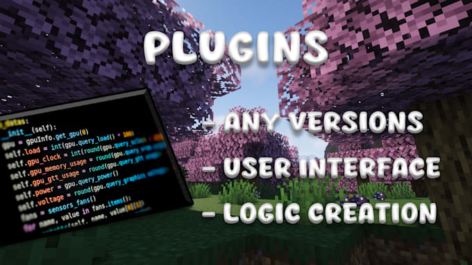 Gig Preview - Create any minecraft plugin