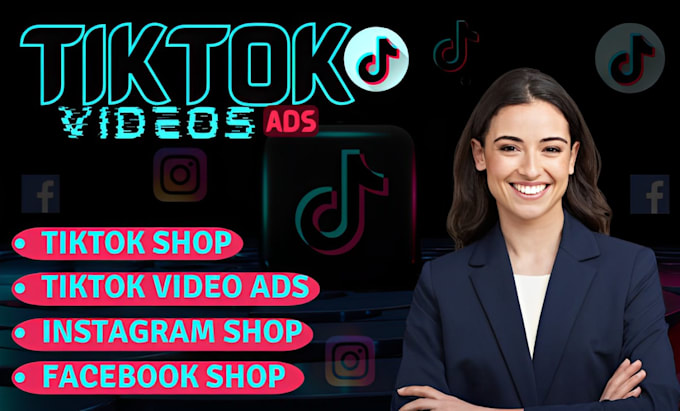 Gig Preview - Setup tiktok video ads  facebook shop instagram marketing for shopify store