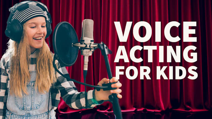 Gig Preview - Record a professional american child voiceover or kid voiceover