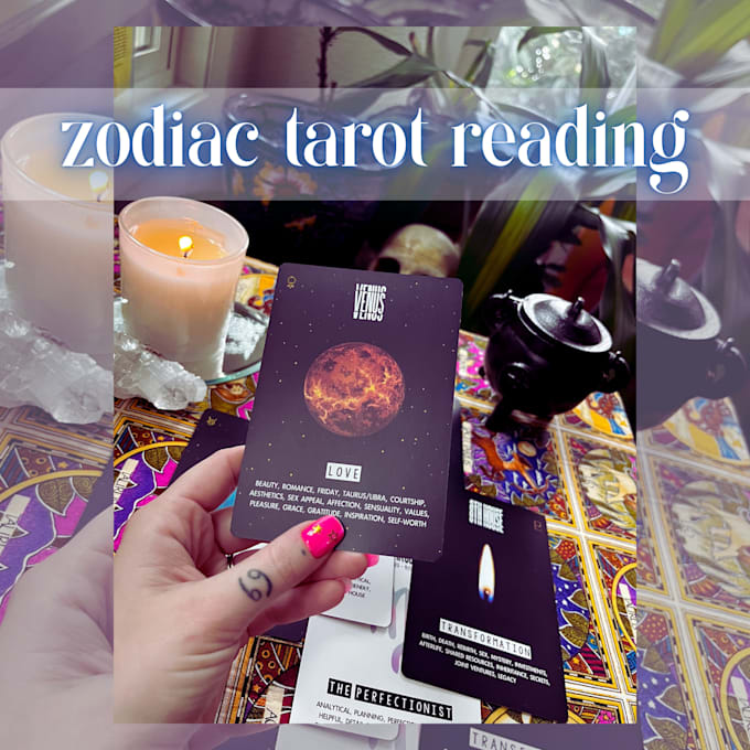 Gig Preview - Provide a custom tarot reading based on your zodiac sign