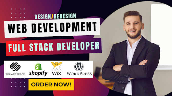 Bestseller - create website design build website development as full stack website developer