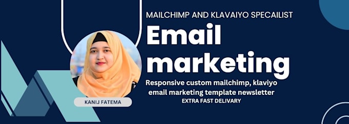 Bestseller - email template responsive design for mailchimp and klaviyo