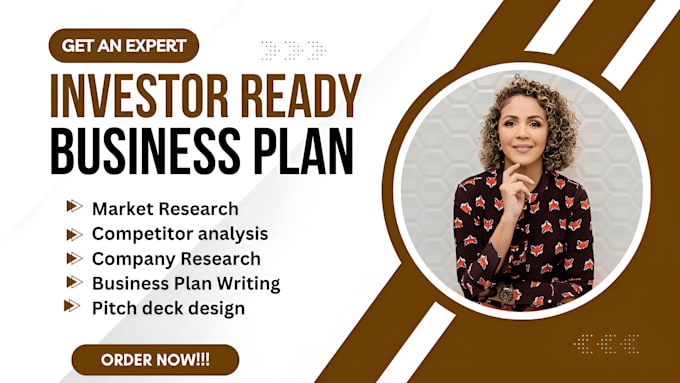 Bestseller - prepare an investor ready business plan for you, startups