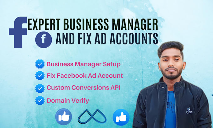 Gig Preview - Be your expert meta business suite and fix ad accounts