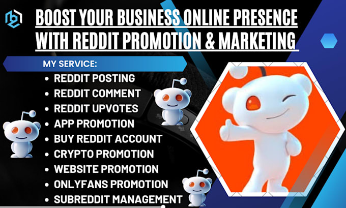 Gig Preview - Do reddit post ads management for business ai website seo app product link saas