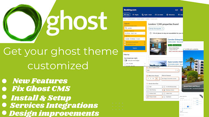 Bestseller - customize ghost cms theme for theme for your blog or website