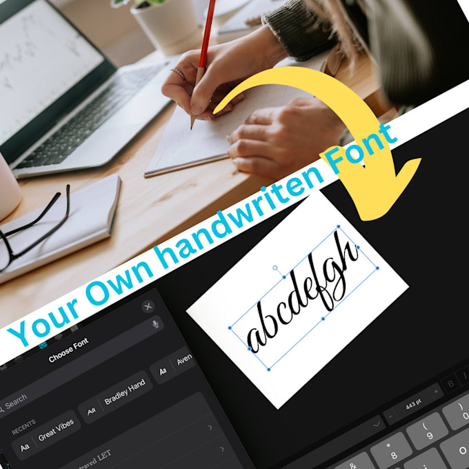 Bestseller - convert your handwritten into a font ttf, otf file