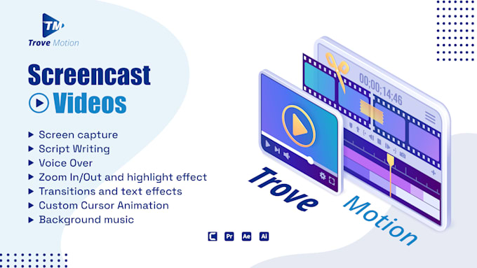 Gig Preview - Create an engaging screencast tutorial or explainer video for your web or app