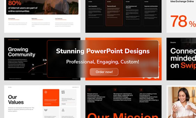 Gig Preview - Design stunning powerpoint presentations with free sample