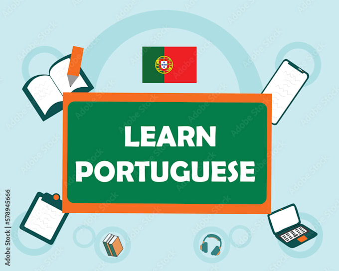 Gig Preview - Give you portuguese classes