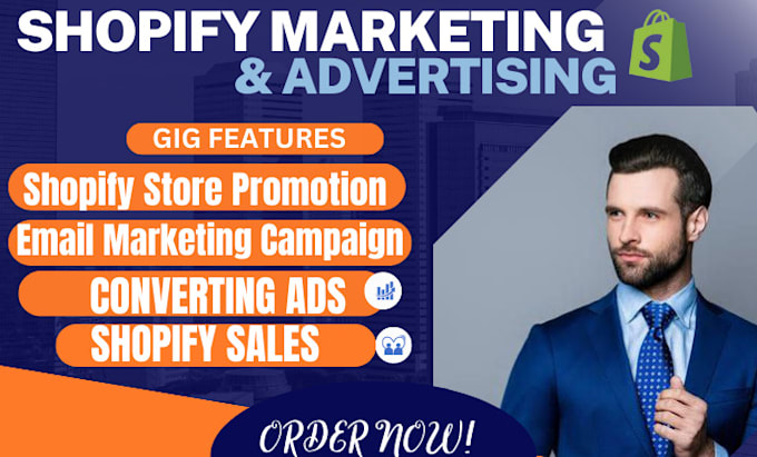 Gig Preview - Do complete shopify marketing, sales funnel, shopify store, boost shopify sales