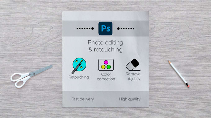 Bestseller - photo editing and graphic design services in photoshop