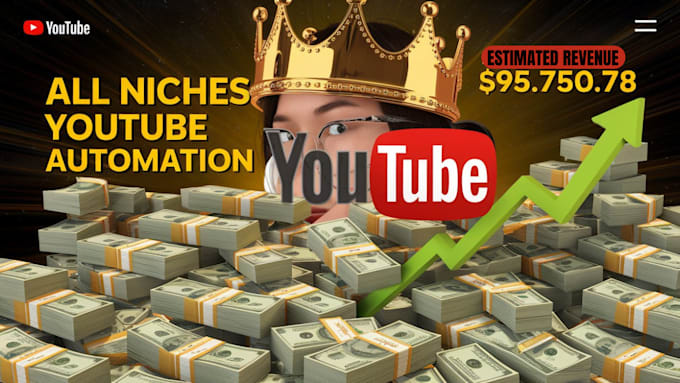 Gig Preview - Create automated cash cow youtube channel, cash cow video