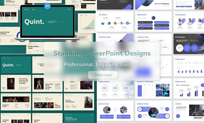 Gig Preview - Design stunning and professional powerpoint presentations