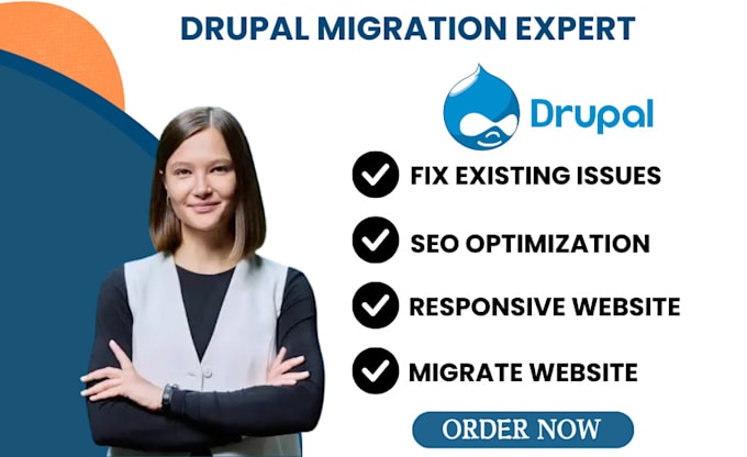 Gig Preview - Fix drupal or migrate or convert drupal to wordpress