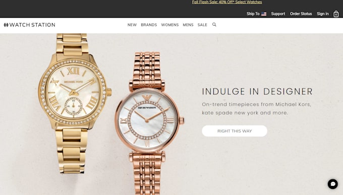 Gig Preview - Build watch website jewelry shopify store wrist watch ecommerce online store