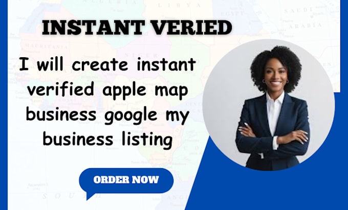 Gig Preview - Create instant verified apple map business google my business listing