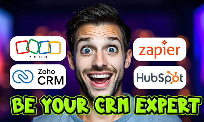 Gig Preview - Set up and customize zoho crm, zoho one, zoho campaigns, zoho forms