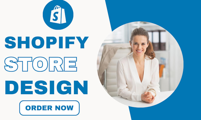 Gig Preview - Build a stunning shopify website, shopify store, dropshipping ecommerce store