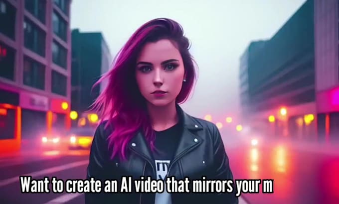 Gig Preview - Create stunning ai generated music videos with vfx for any genre