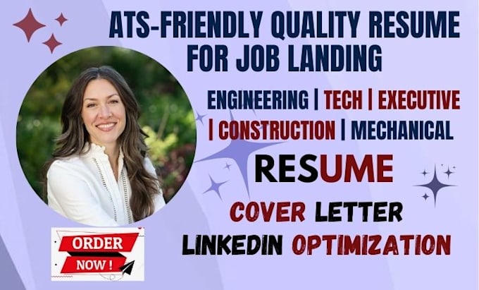 Gig Preview - Write engineering resume for software engineer ats resume and resume writing