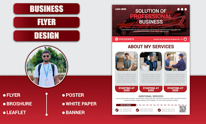 Gig Preview - Do professional business marketing flyer design