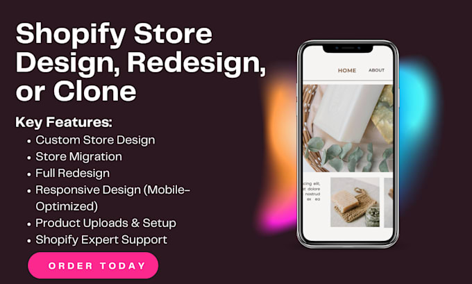 Bestseller - redesign, clone, migrate, copy, duplicate or design shopify store to boost sales