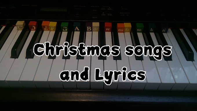 Gig Preview - Sing merry christmas jingle, christmas song new year music