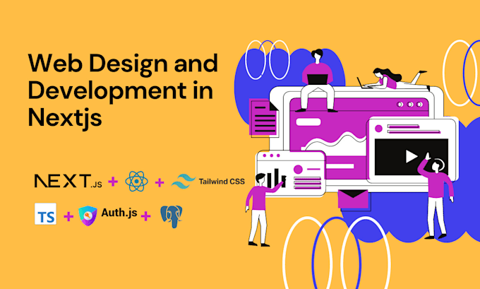 Gig Preview - Be your frontend and backend web developer using nextjs react nodejs javascript