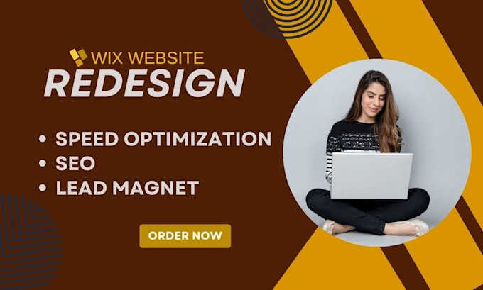 Gig Preview - Wix website redesign, wix website redesign, redesign wix website, wix expert