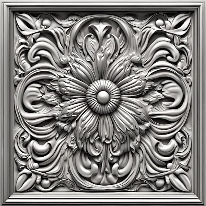 Gig Preview - 3d bas relief 3d cnc design 3d image converter 3d sculpting 3d printing wall art