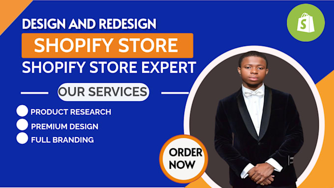 Gig Preview - Create custom shopify stores that are stunning