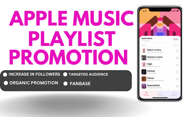 Gig Preview - Do your apple music promotion, apple music playlist curator