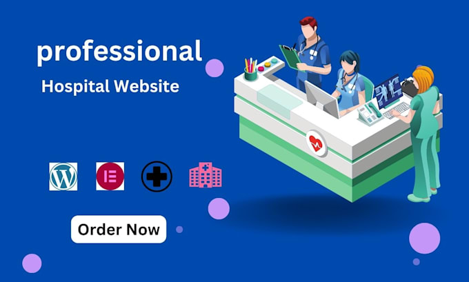 Gig Preview - Design hospital dental medical clinic responsive website