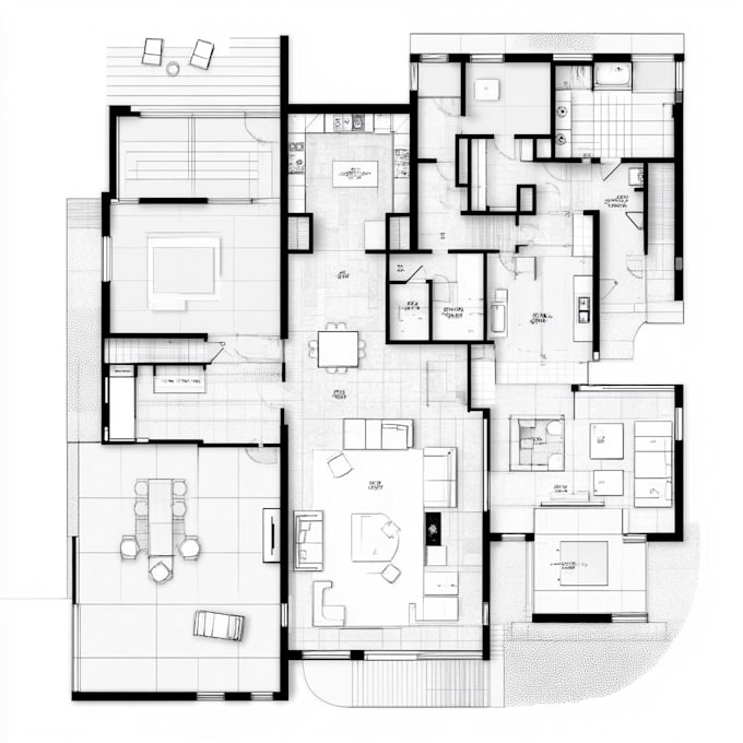 Gig Preview - Bring your sketches and pdfs to detailed drafting on autocad