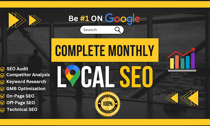 Bestseller - do complete monthly local SEO service and gmb optimization