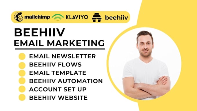 Gig Preview - Setup beehiiv account beehiiv email newsletter beehiiv email template automation