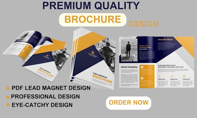 Gig Preview - Create a professionally designed PDF lead magnet, brochure, or ebook