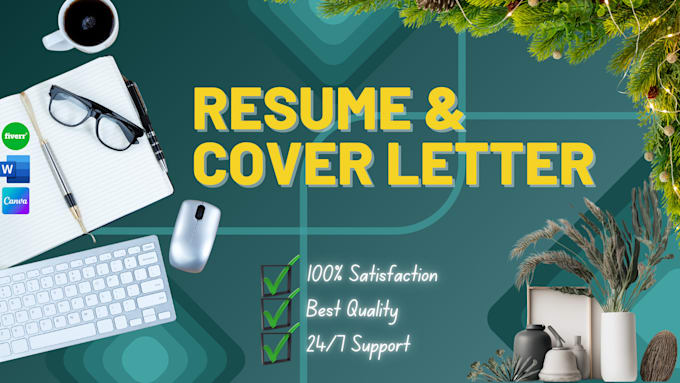 Gig Preview - Write and design your resume and cover letter