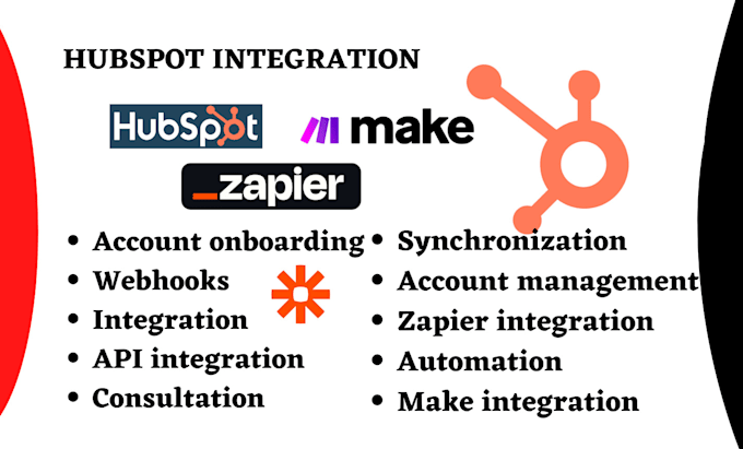 Gig Preview - Zapier hubspot integration hubspot 3rd party API integration hubspot workflow